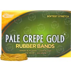 Alliance Rubber Pale Crepe Gold Rubber Band - 2205 per box
