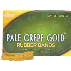 Alliance Rubber Pale Crepe Gold Rubber Bands - 1890 per box