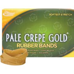 Alliance Rubber Pale Crepe Gold Rubber Band - 320 per box