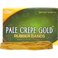 Alliance Rubber Pale Crepe Gold Rubber Band - 300 per box