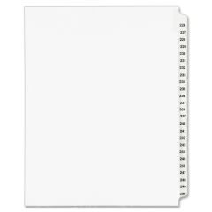 Avery Legal Exhibit Reference Divider - 25 per set