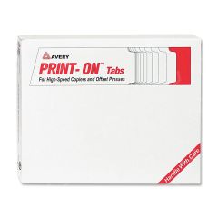Avery 3-Hole Punched Copier Tabs - 150 per box