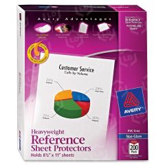 Avery Top Loading Sheet Protector - 200 per box
