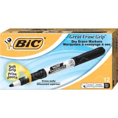 BIC Great Erase Whiteboard Marker - 12 Pack