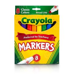 Crayola Classic Colors Markers - 8 per set