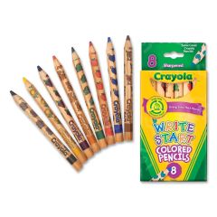 Crayola Write Start Colored Pencil - 8 per set