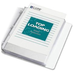 C-line Polypropylene Top Loading Sheet Protector - 200 per box