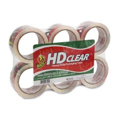 Duck HD Clear Heavy-Duty Packaging Tape - 6 per pack