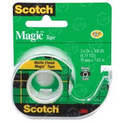 Scotch Magic Tape with Handheld Dispenser - 1 per roll