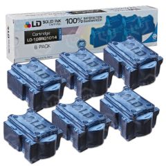 Compatible Xerox 108R01014 Cyan 6-Pack Solid Ink for the ColorQube 8900