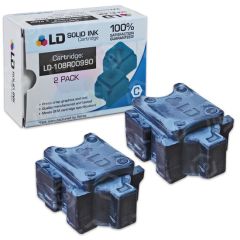Compatible Xerox 108R00990 Cyan 2-Pack Solid Ink for the ColorQube 8700