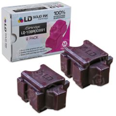 Compatible Xerox 108R00991 Magenta 2-Pack Solid Ink for the ColorQube 8700