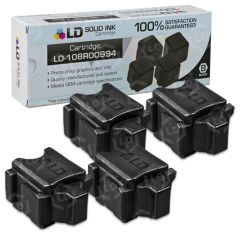 Compatible Xerox 108R00994 Black 4-Pack Solid Ink for the ColorQube 8700