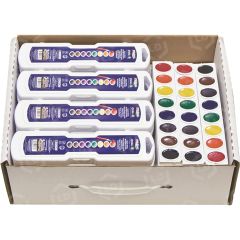 Dixon Prang Watercolor Pack - 36 colors per carton