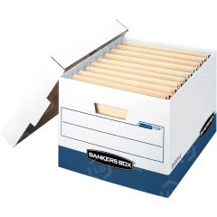 Bankers Box Stor/File End Tab - Letter/Legal - 12 Per Carton