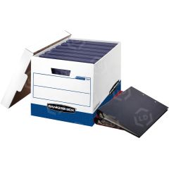 Bankers Box 73301 Binder Storage Box - TAA Compliant - 12 Per Carton