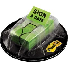 Post-it Adhesive Sign/Date Flags with Dispenser - 1 per pack