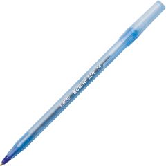 BIC Round Stic Ballpoint Pen, Blue - 60 Pack