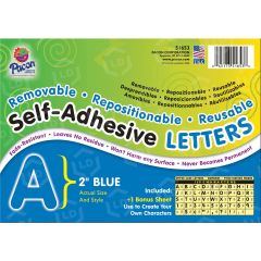Pacon Colored Self-Adhesive Removable Letters - 1 per pack