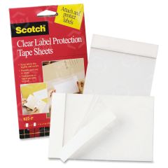 3M Scotch Label Protection Tape Sheet - 2 per pack