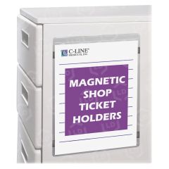 Magnetic Shop Ticket Holder