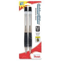 Pentel Quicker Clicker Automatic Mechanical Pencil - 2 per pack