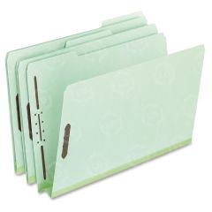 Pendaflex Pressboard Folders with Fastener - 25 per box Legal - 2" Expansion - Green