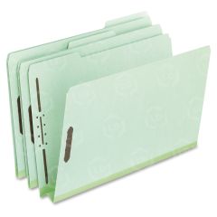 Pendaflex Pressboard Folders with Fastener - 25 per box Legal - 25pt. - Green