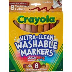Crayola Multicultural Marker - 8 per set
