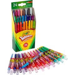 Crayola Mini Twistables Crayons - 24 per pack