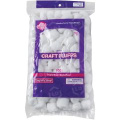 ChenilleKraft 6400 Colorfast Craft Fluffs - 100 per pack
