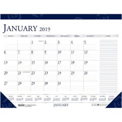 House of Doolittle Two-Color Monthly Desk Pad Calendar