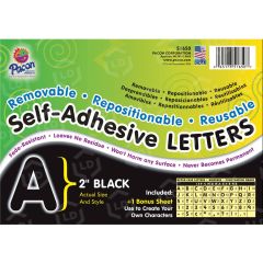Pacon Self-Adhesive Removable Letters - 159 per pack
