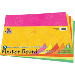 Peacock Recyclable Poster Board - 5 per pack