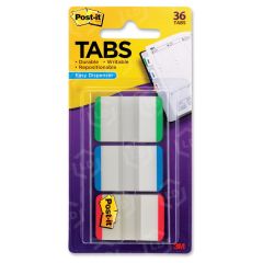 Post-it Durable Filing Tab - 1 per pack 1 / Pack - Assorted Tab