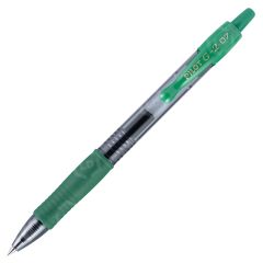 Pilot G2 Gel Ink Pen, Green - 12 Pack
