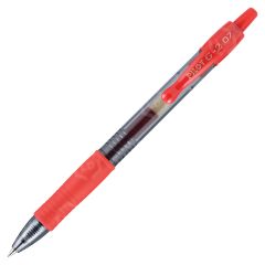 Pilot G2 Gel Ink Pen, Red - 12 Pack