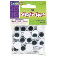 ChenilleKraft 344302 Wiggle Eyes - 1 per pack