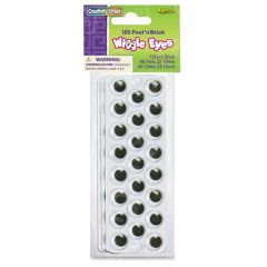 ChenilleKraft Peel & Stick Wiggle Eye Sheets - 125 Pcs Sets - 1 per pack