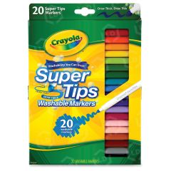 Crayola Super Tips Marker - 20 per box