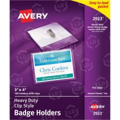 Avery Photo ID Badge Holder - 100 per box
