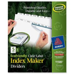 Avery Eco-friendly Index Divider - 25 per pack