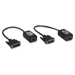 Tripp Lite DVI Over Cat5/Cat6 Passive Video Extender Kit Transmitter Receiver 100'