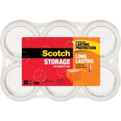 Scotch Super Light-Duty Packaging Tape - 6 per pack