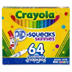 Crayola Pip-Squeaks Washable Markers - 64 per set