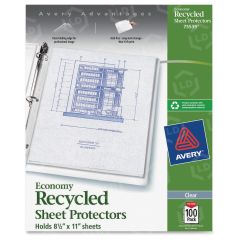 Avery Economy-weight Sheet Protector - 100 per box