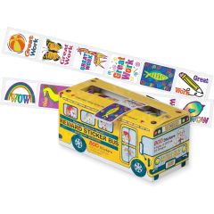 Pacon School Bus Rewards Stickers - 800 per pack