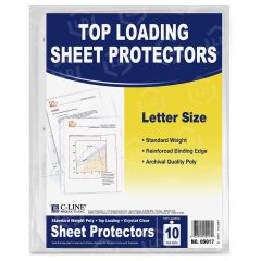 C-line Standard Weight Sheet Protector - 10 per pack