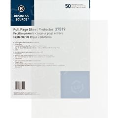 Business Source Sheet Protector - 50 per box