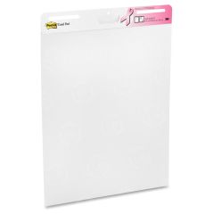 Post-it Super Sticky Self-Stick Easel Pad, Pink Ribbon - 2 per Carton - 23" x 20"